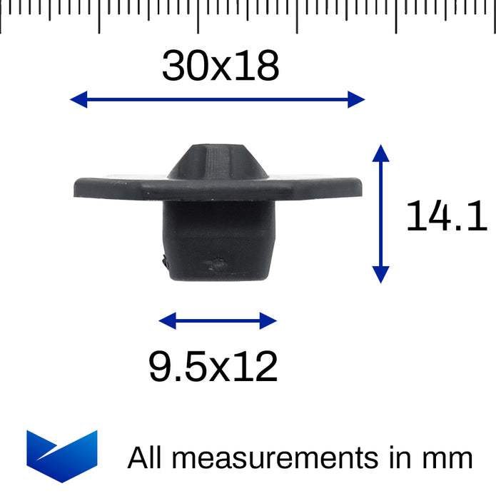 Bumper Retainer Clip - image 2