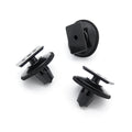 Exterior Moulding Clips, Black