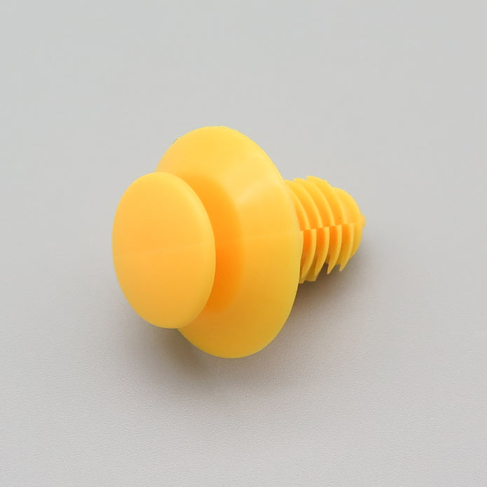 Fir Tree Trim Panel Clips, 8mm Hole, Yellow - image 3