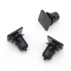 Trim Strip Retaining Clip, Black, Square Head