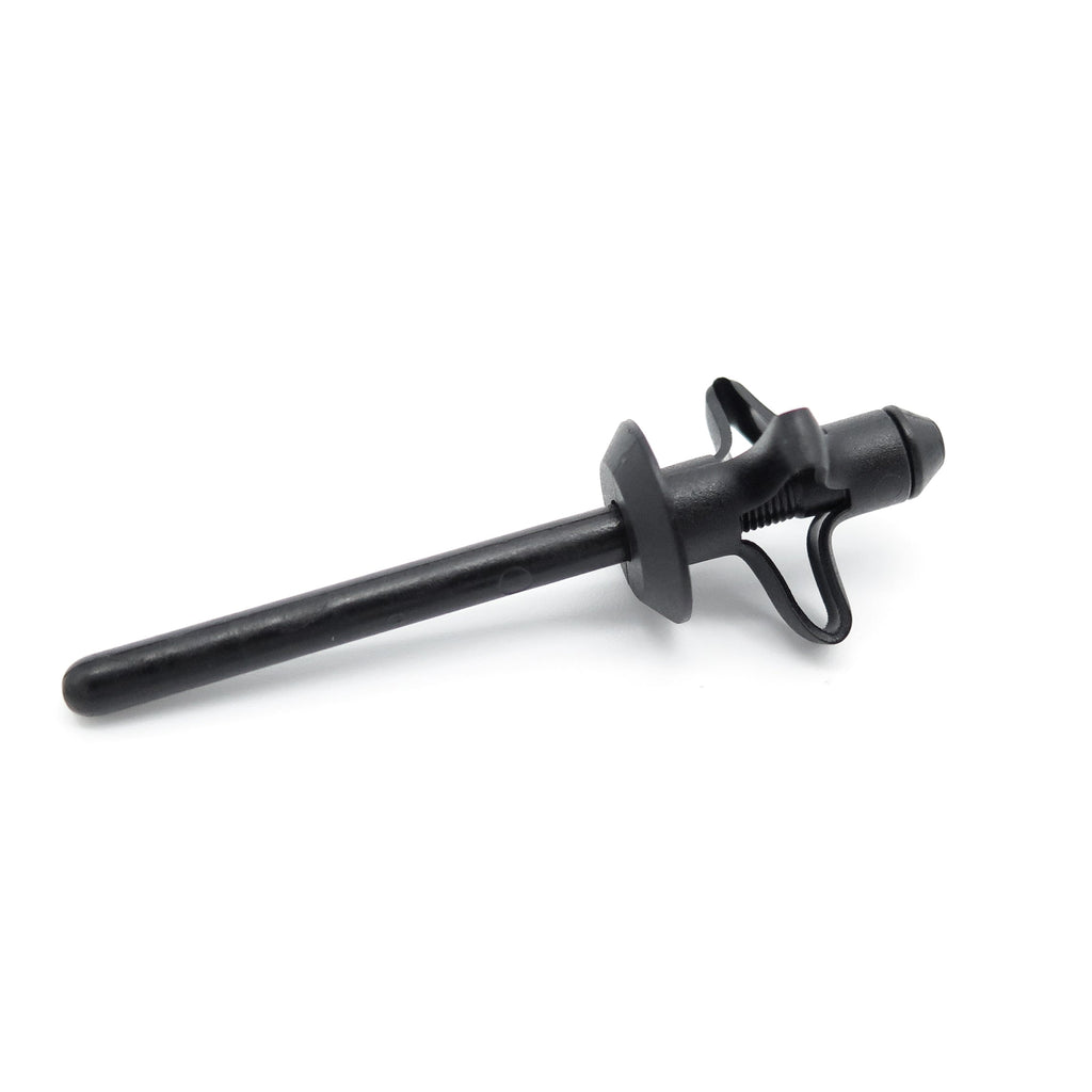 6mm Plastic Pop Rivet, 13mm Collar, Black - image 3
