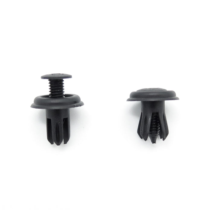 6mm Screw Fit Plastic Rivet, Black - image 3