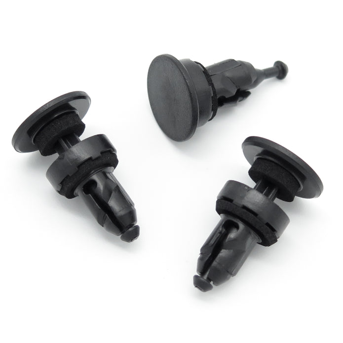 Push Fit Expanding Sealing Rivet, Black