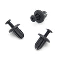 Screw Fit Rivet, 7mm Square Hole, Black