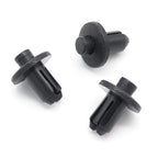 Push Fit Plastic Rivet, Black