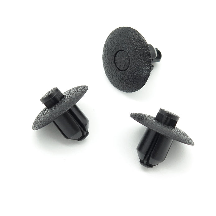 Push Fit Expanding Rivet, Black