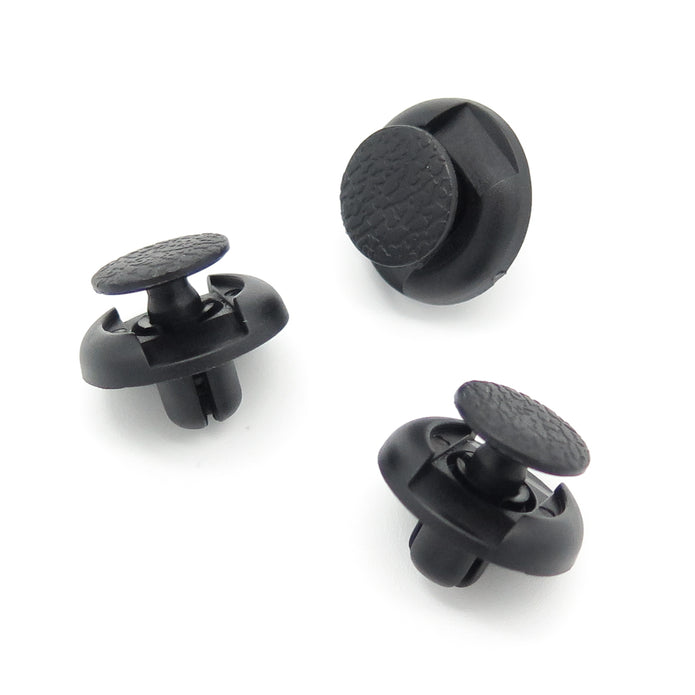 Push Fit Expanding Rivet, Black