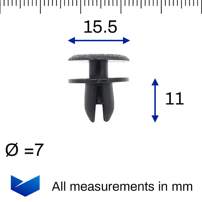 Push Fit Expanding Rivet - image 2