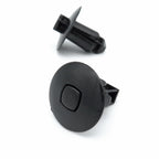 Push Fit Plastic Rivet, 8mm Hole, Black - image 3