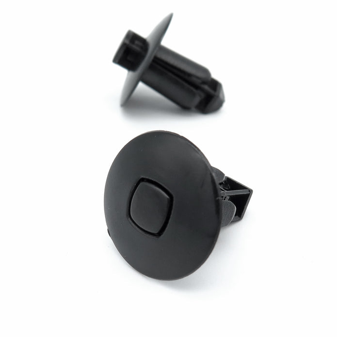 Push Fit Plastic Rivet, 8mm Hole, Black - image 3