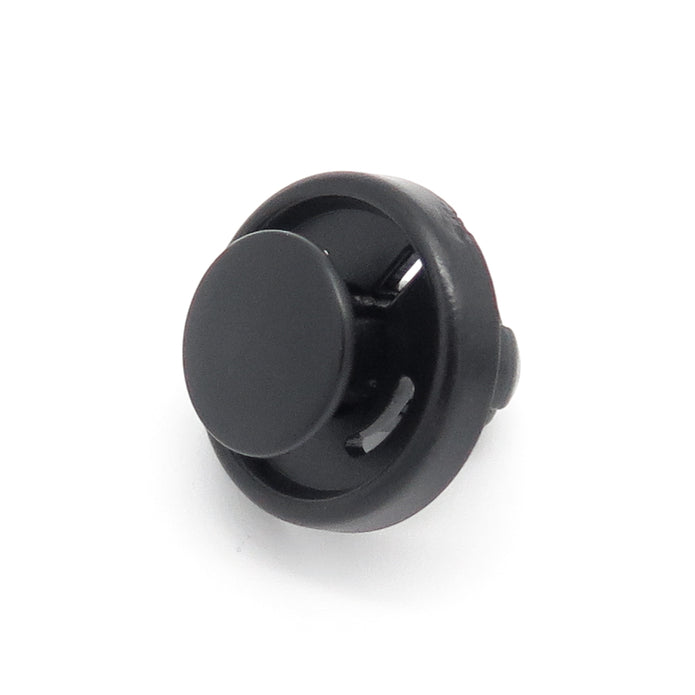 Push Fit Plastic Rivet, 8mm Hole, Black - image 3