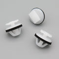 Moulding Clip, White with Washer