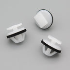 Moulding Clip, White with Washer