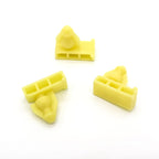 Moulding Clips, Yellow