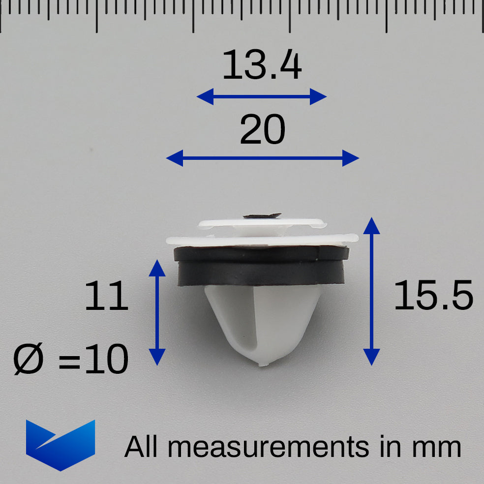Side Moulding & Trim Cover Clip - image 2