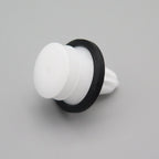Interior Door & Trim Panel Clip- White with Integrated Rubber Seal - image 3