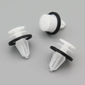 Interior Door & Trim Panel Clip- White with Integrated Rubber Seal