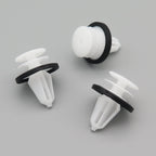 Interior Door & Trim Panel Clip- White with Integrated Rubber Seal