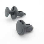 Push Fit Rivet, 8mm Hole, 20mm Collar, Dark Grey - image 3