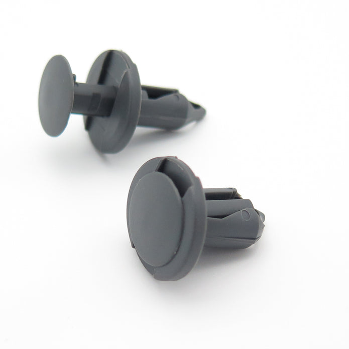 Push Fit Rivet, 8mm Hole, 20mm Collar, Dark Grey - image 3