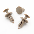 Push Fit Rivet, 8mm Hole, 20mm Collar, Beige