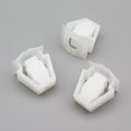 Bumper Clip, Insert Grommet, White