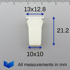 Plastic Screw Grommet - image 2