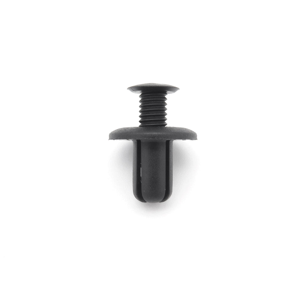 8mm Plastic Screw Fit Rivet, Black - image 3