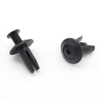 Screw Fit Plastic Rivet, 8mm Hole, Black - image 3