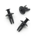 Screw Fit Plastic Rivet, 8mm Hole, Black