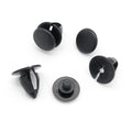 Trim fastener Clip, Two Part Clip, Black