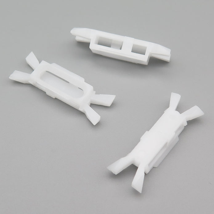 Side Moulding Clips, White