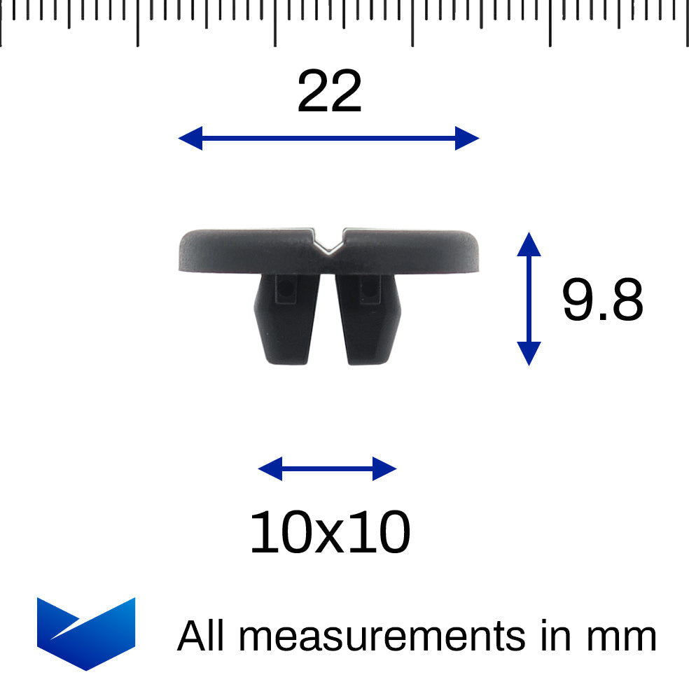 Expansion Nut / Screw Grommet, Black - image 2