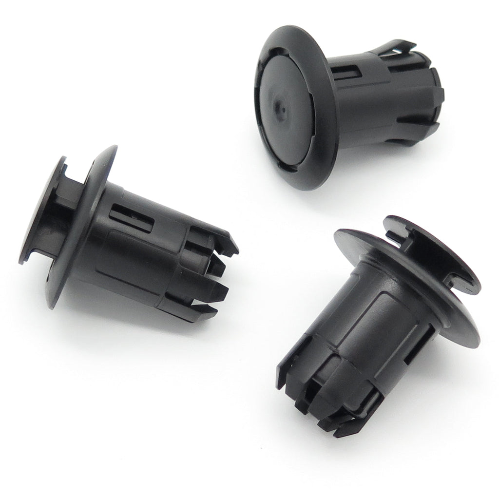 Extra Large Push Fit Rivet, 22mm Hole, Black