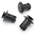Extra Large Push Fit Rivet, 22mm Hole, Black