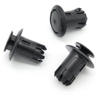Extra Large Push Fit Rivet, 22mm Hole, Black