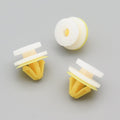 Interior & Exterior Trim Panel Clip, Yellow / White