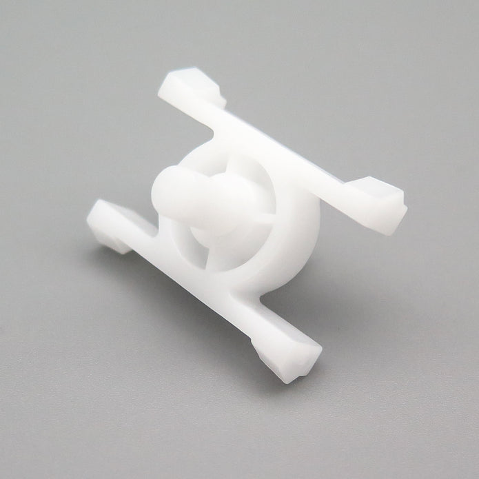 Exterior Door Moulding and Bump Strip Trim Clips, White - image 3