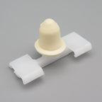 Side Body Moulding Clips, White with Rubber Grommet - image 3