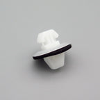 External Moulding Clip with Washer, White - image 3
