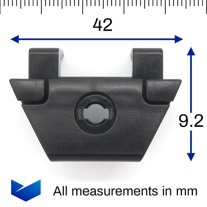 Bumper & Wheel Arch Edge Clip, Black - image 2