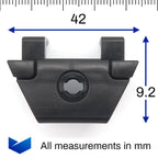 Bumper & Wheel Arch Edge Clip, Black - image 2