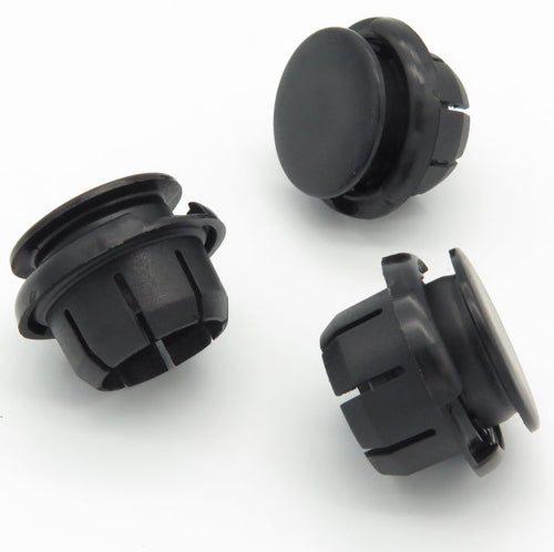 22mm Push Fit Rivet, Black