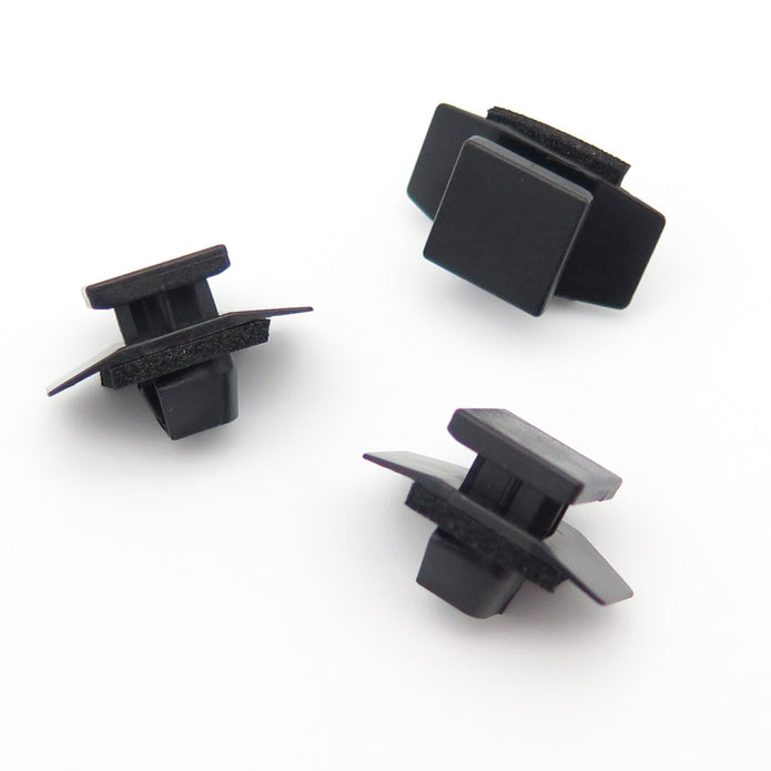 Exterior Trim & Arch Moulding Clip, Black with Washer