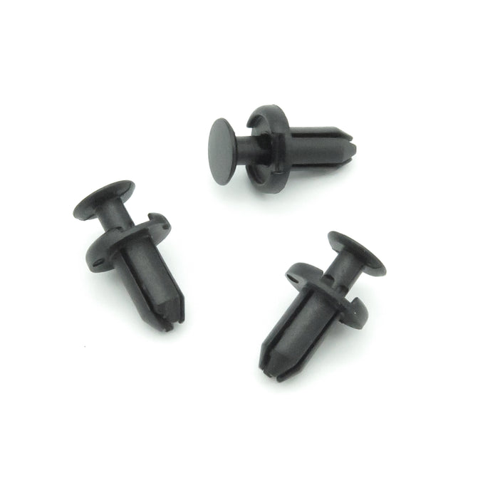 Push Fit Rivet, 5mm, Black