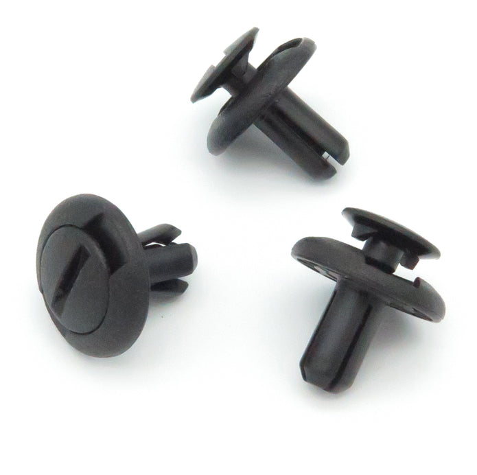 Push Fit Plastic Rivets with Quick Release, 7mm Hole