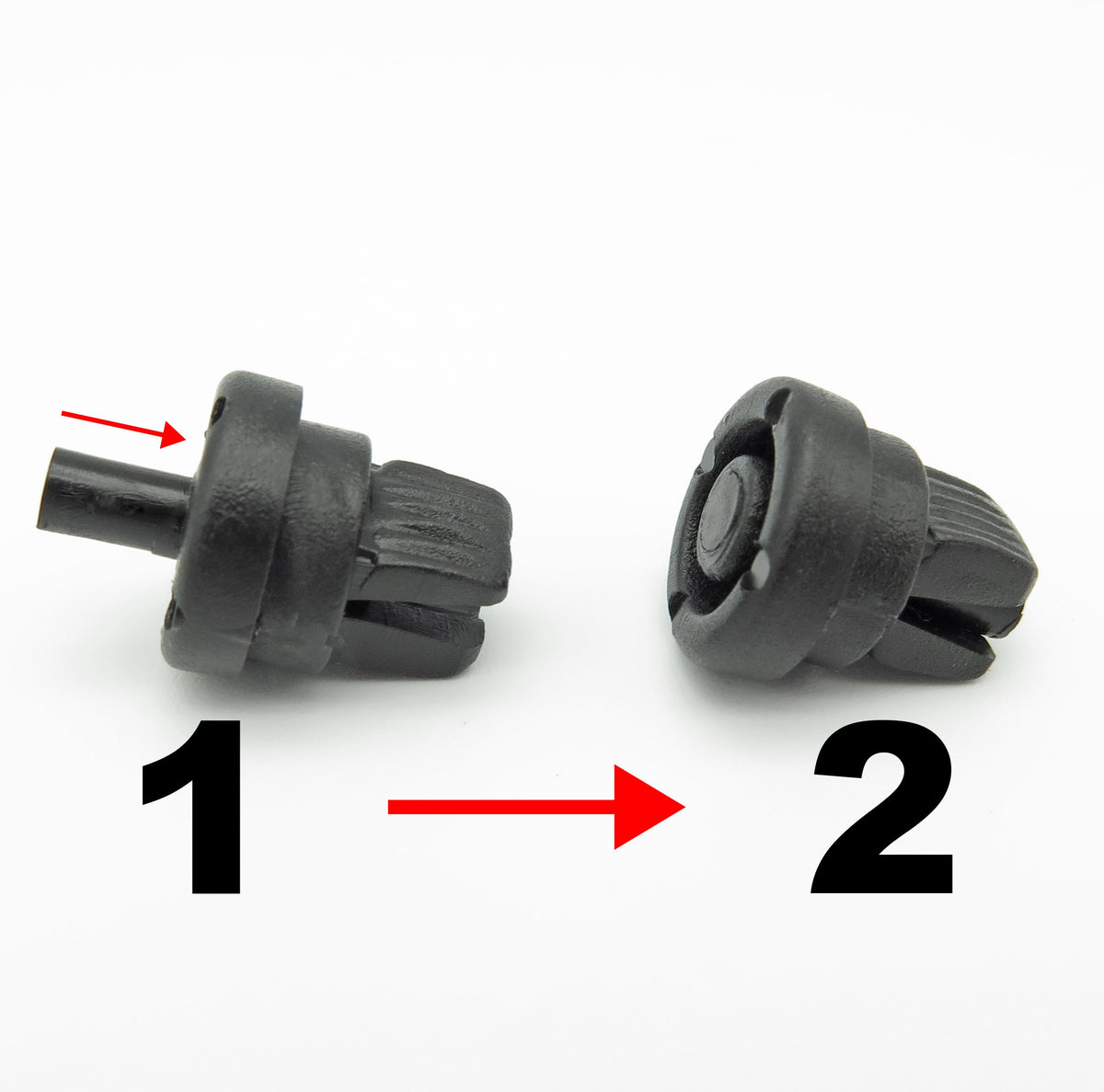 Parcel Shelf Clip, Push Pin - image 2
