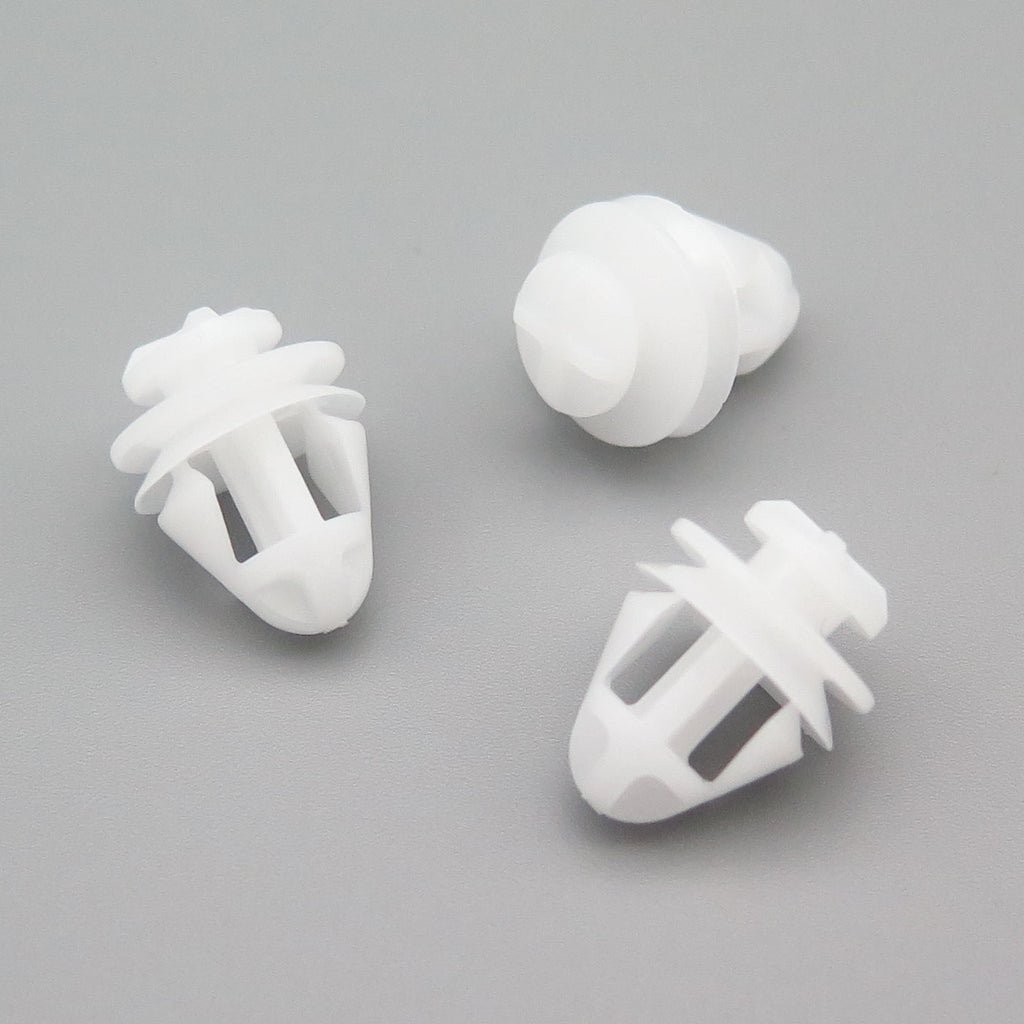 Trim Panel & Moulding Clip, White