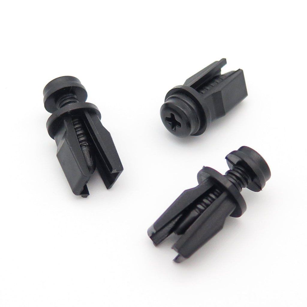 Screw Fit Interior Trim Panel Clip, Black