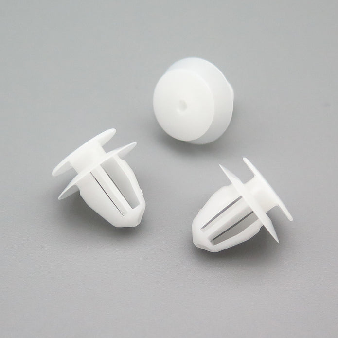 Interior Trim Clips, White